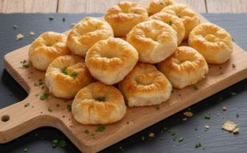 3 Peynirli Puf Börek Tarifi