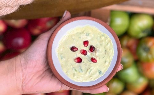 3 Peynirli Zerdeçallı Patlıcan Mezesi