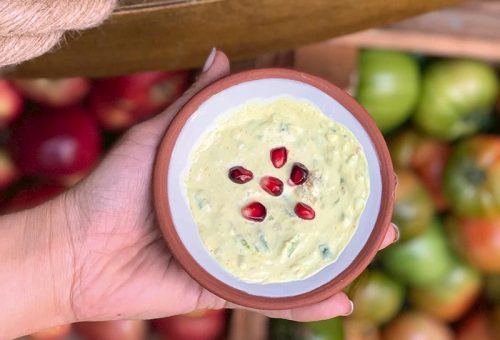 3 Peynirli Zerdeçallı Patlıcan Mezesi