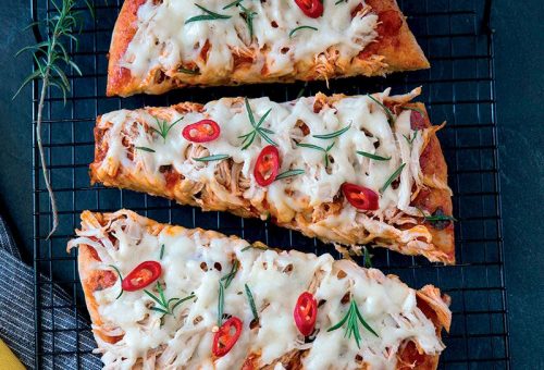 ACILI TAVUKLU PİZZA