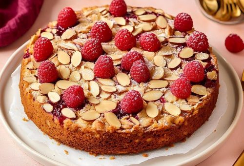 Ahududulu Bademli Kek Tanımı