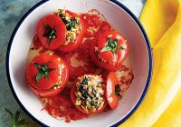 Arpa Şehriyeli Domates Dolması