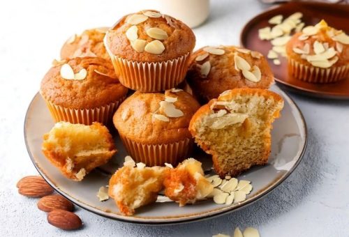 Badem Unlu Muffin Tanımı