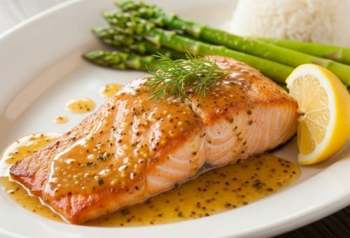 Ballı Hardallı Somon Tarifi