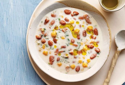 Barbunya Fasulyeli Soğuk Çorba