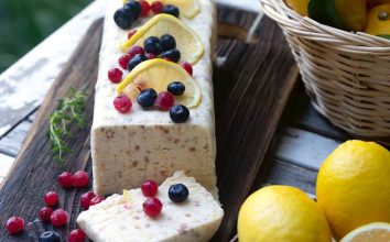 Bisküvili limonlu parfe