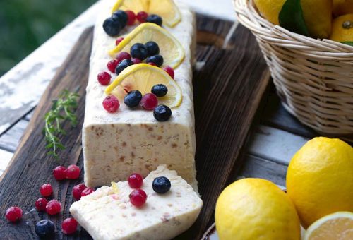 Bisküvili limonlu parfe