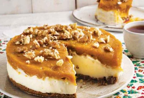 Bisküvili muhallebili kabak tatlısı