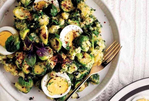 BROKOLİLİ YER ELMASI SALATASI