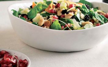 BULGURLU ISPANAK SALATASI