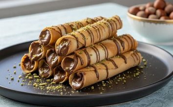 Çikolata Dolgulu Çıtır Rulo Kat Tarifi