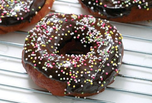 Çikolatalı donut