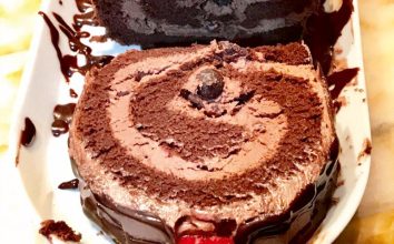 Çikolatalı İsviçre rulosu (Swissroll)
