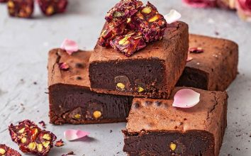 Çikolatalı ve lokumlu brownie