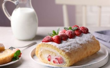 Çilekli Rulo Pasta Tanımı