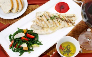 Deniz Börülceli Çipura Salatası