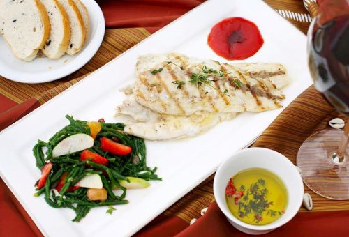 Deniz Börülceli Çipura Salatası