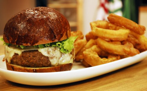 Dolgulu Hamburger