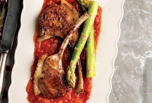 Domates Soslu Kuzu Pirzola