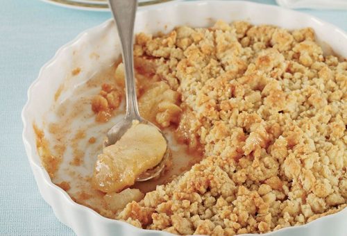 Elmalı crumble