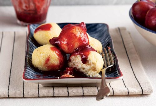 Erik soslu lor tatlısı