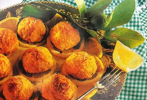 Fırında limonlu köfte
