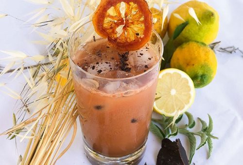 Gümüşlük (Adaçayı&Limon&Bitter Çikolatalı Soğuk Çay)