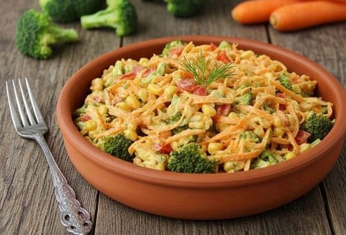 Havuçlu Brokoli Salatası Tarifi