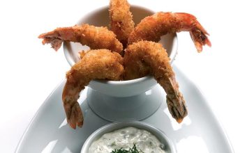 Hindistan Cevizinde Karides Pane