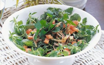 Isırgan otu salatası