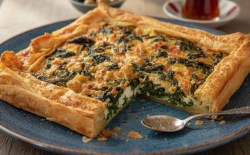 Ispanaklı Açık Börek Tarifi