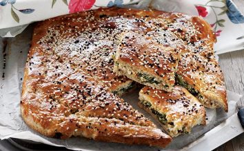 Ispanaklı köy pidesi