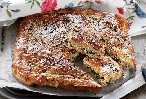 Ispanaklı köy pidesi