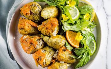 Kabak çiçeği dolması