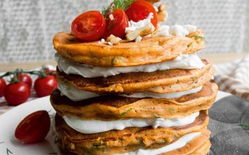 KABAKLI SALÇALI PANKEK
