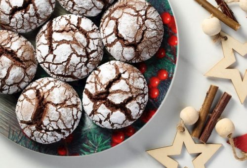 Kakaolu Çatlak Kurabiye