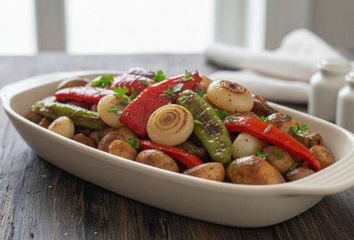 Karamelize Sebzeli Mantar Sote Tarifi