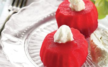 Kaymaklı elma tatlısı