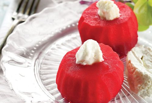 Kaymaklı elma tatlısı