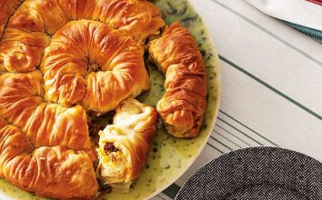 Kestaneli ve bal kabaklı börek