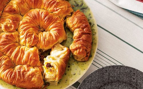 Kestaneli ve bal kabaklı börek