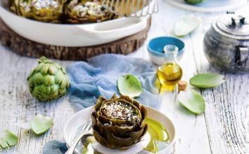 Kinoalı enginar dolması