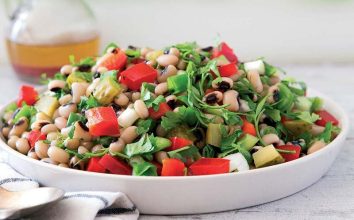 Kuru börülce salatası