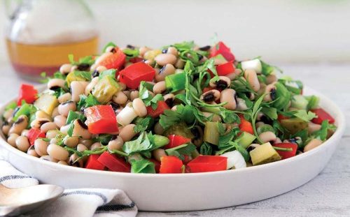 Kuru börülce salatası
