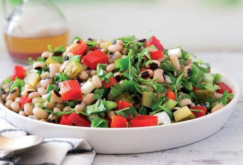 Kuru börülce salatası