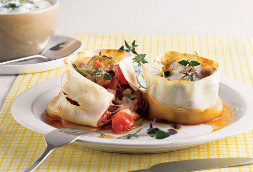 Kuşbaşı Etli Lazanya Kupları