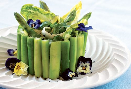 Kuşkonmaz & hindiba & Yedikule salatası