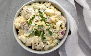 Labneli Patates Salatası