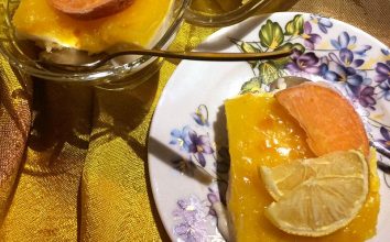 Limonlu sakızlı tatlı