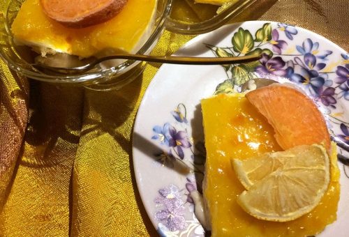 Limonlu sakızlı tatlı